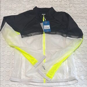 Brooks Black and Neon Yellow Jacket